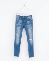 Heavy washed jeans 